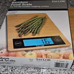 Taylor Food Scale Sleek Design